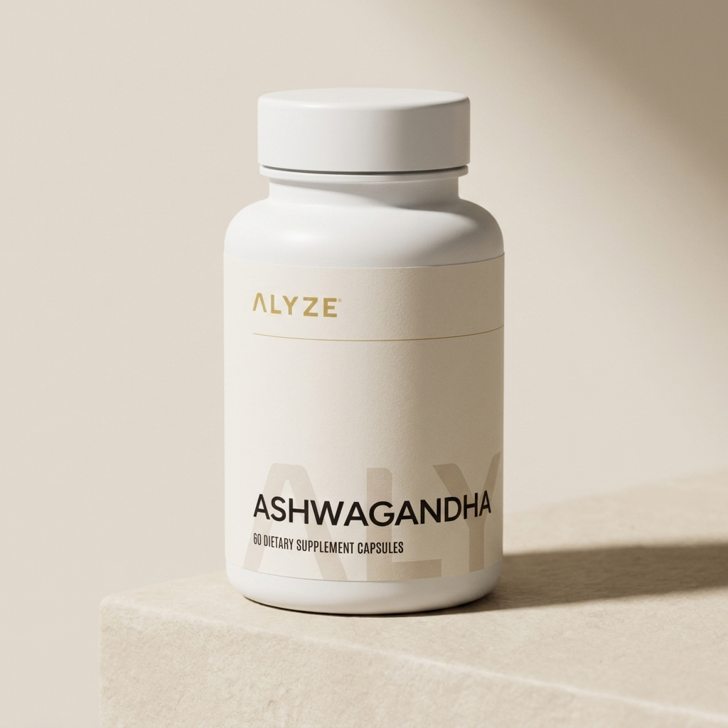 ALYZE Ashwagandha bottle