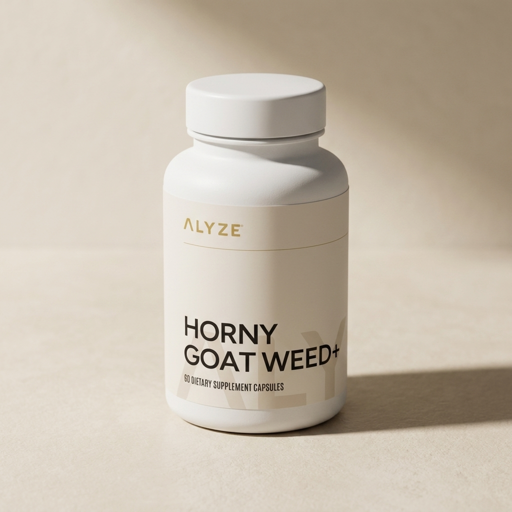 ALYZE Horny Goat Weed bottle